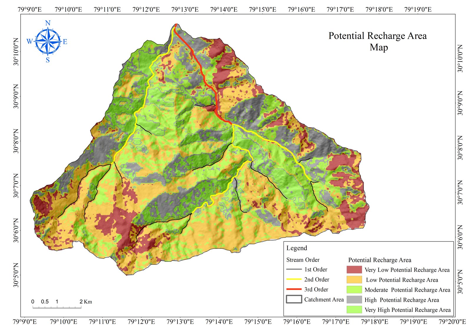 Potential Recharge Area Map