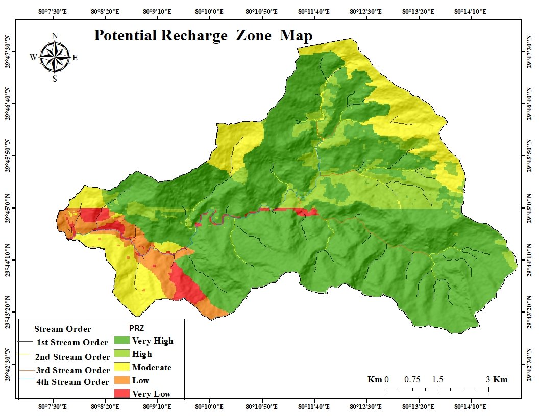 Potential Recharge Zone Map